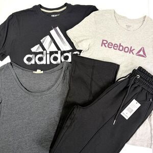 *BUNDLE* Womens S/M Cotton Blend 4 Piece Adidas & Reebok